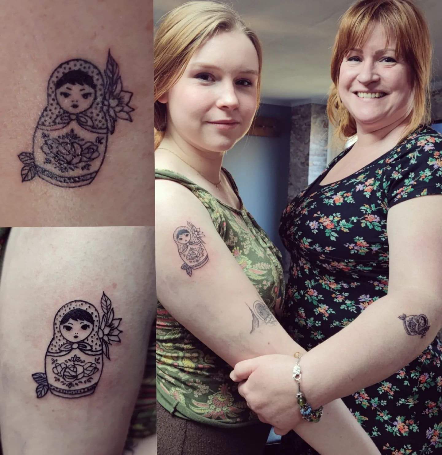 Moeder en dochter tattoo